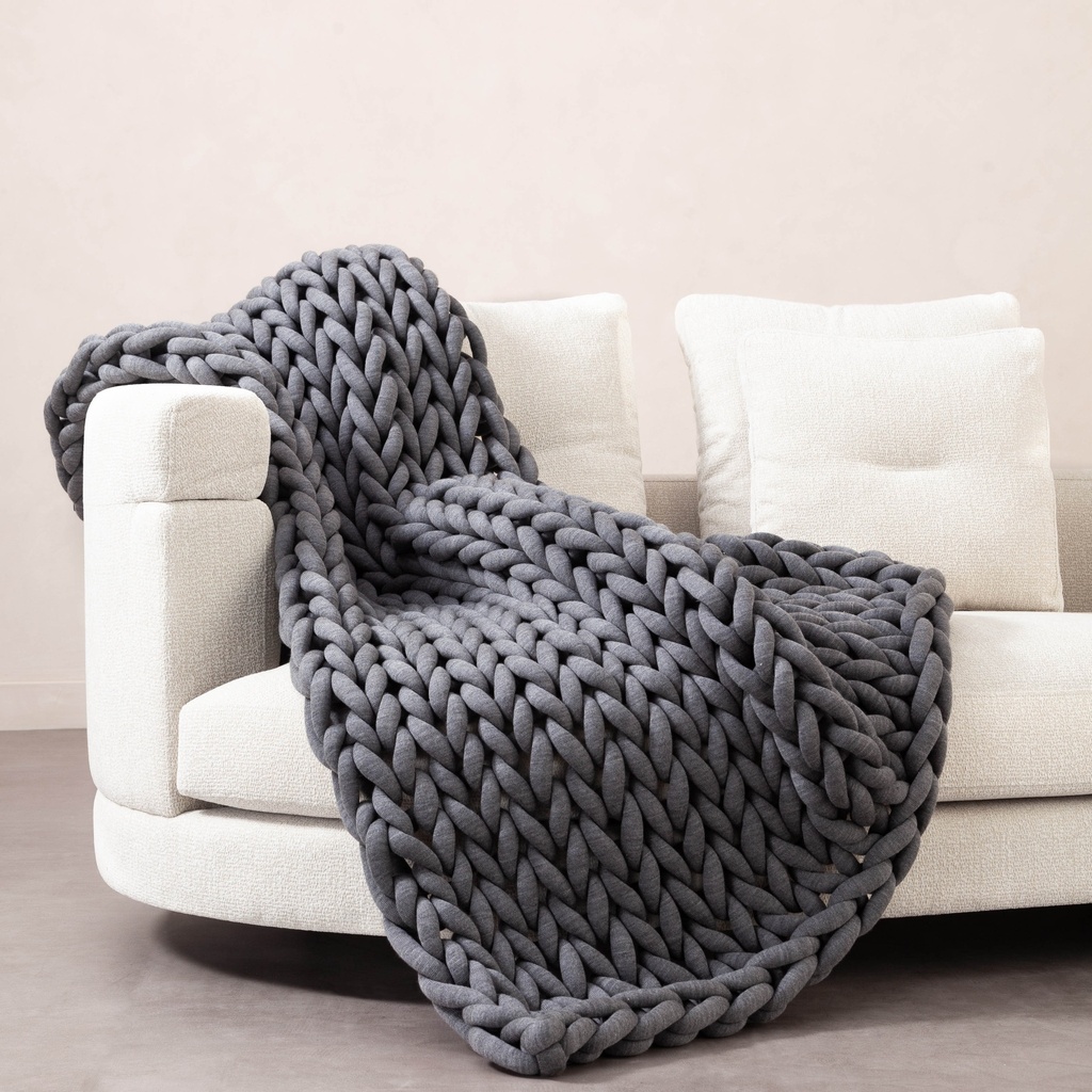 Abella Throw Smoked 120X180