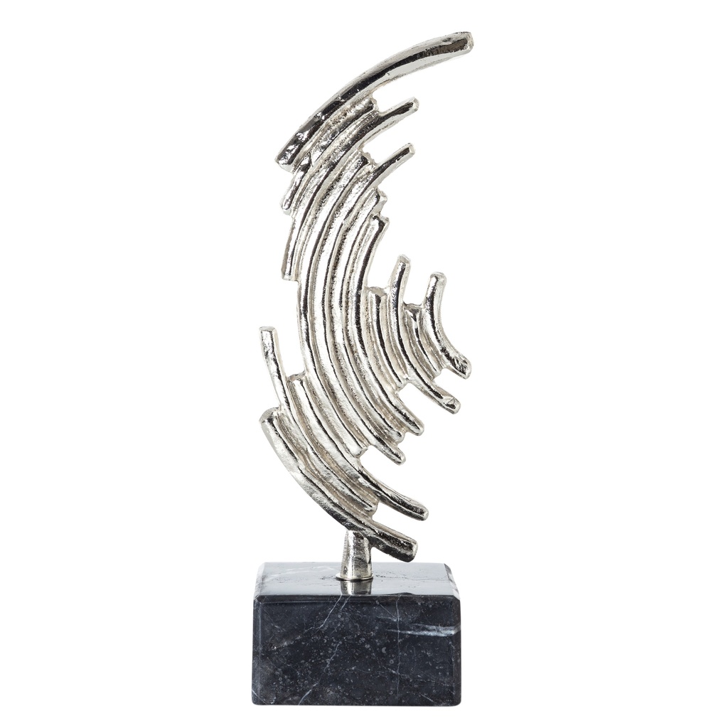 Abstract Marble Pedestal Object 9X8X39Cm