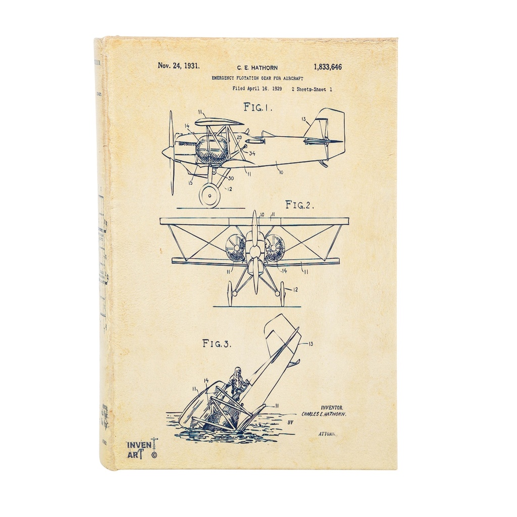 Aircraft Book Box 19X7X27Cm