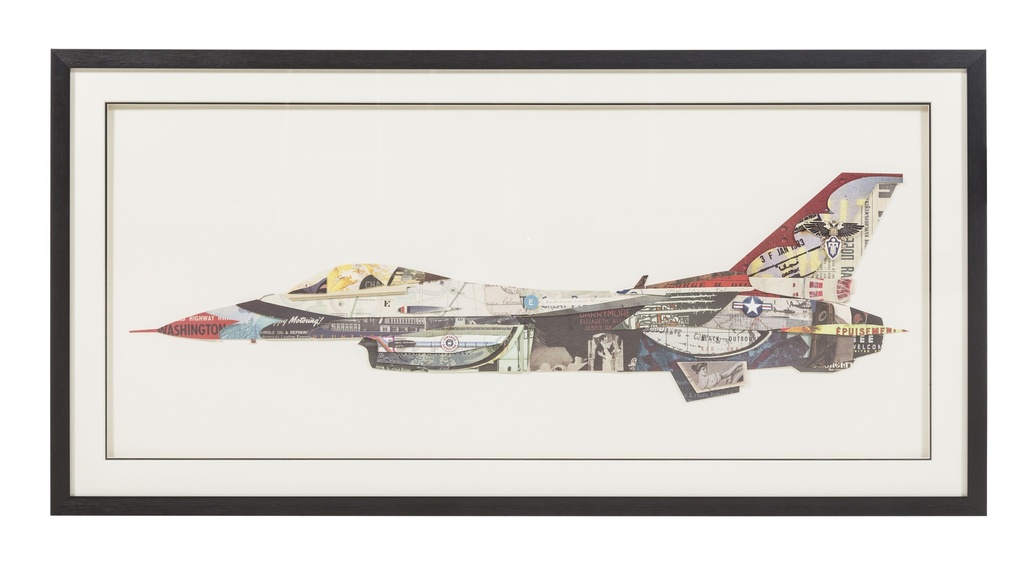 Aircraft Wall Art 130X65 Cm