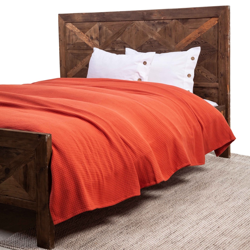 Andy Bedspread Terra-Cotta 220X240