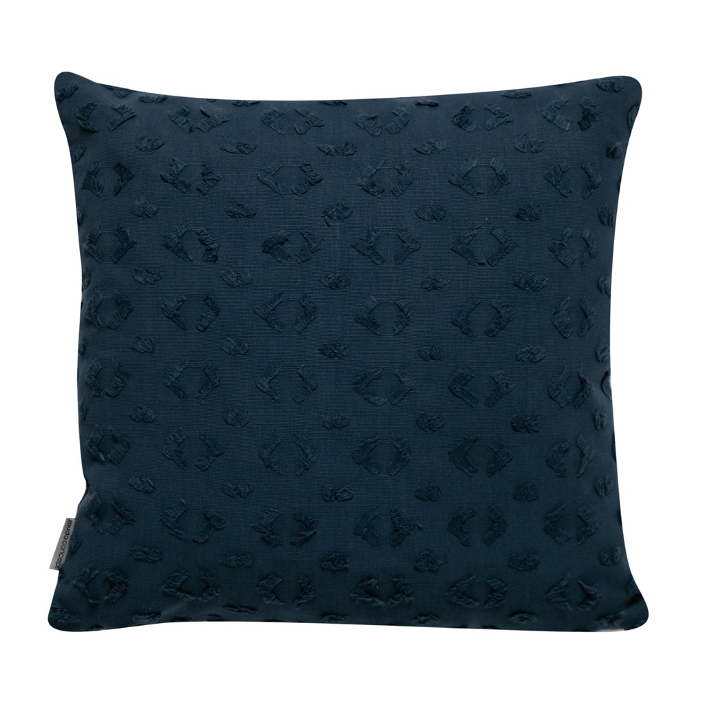 Azure Decorative Pillow Navy Blue 45X45