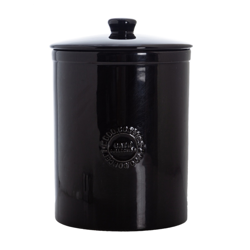 Barnes Trash Can Black