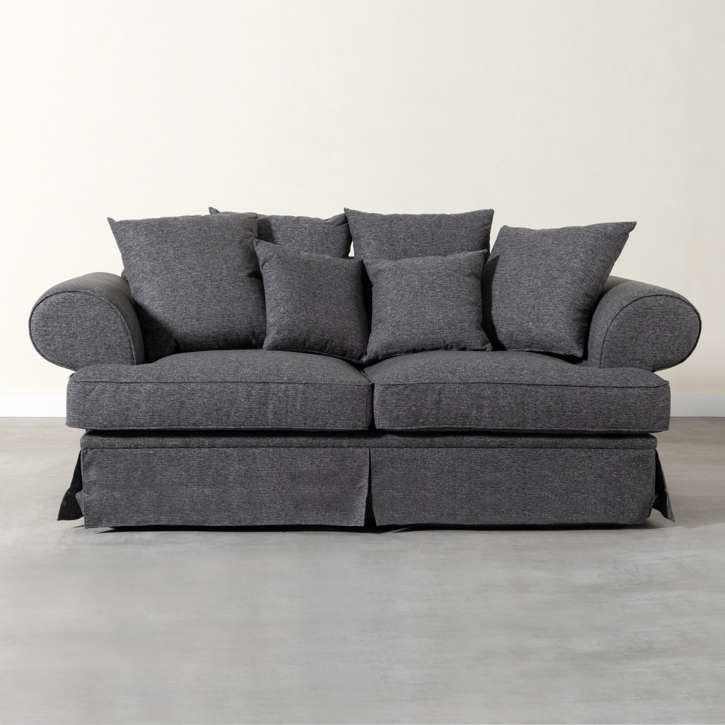 Birmingham 2 Seater Sofa Anthracite