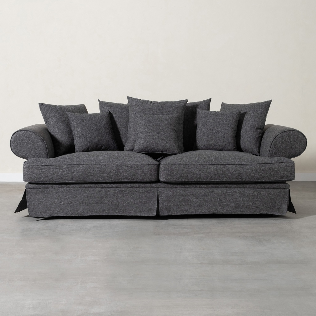 Birmingham 3 Seater Sofa Anthracite