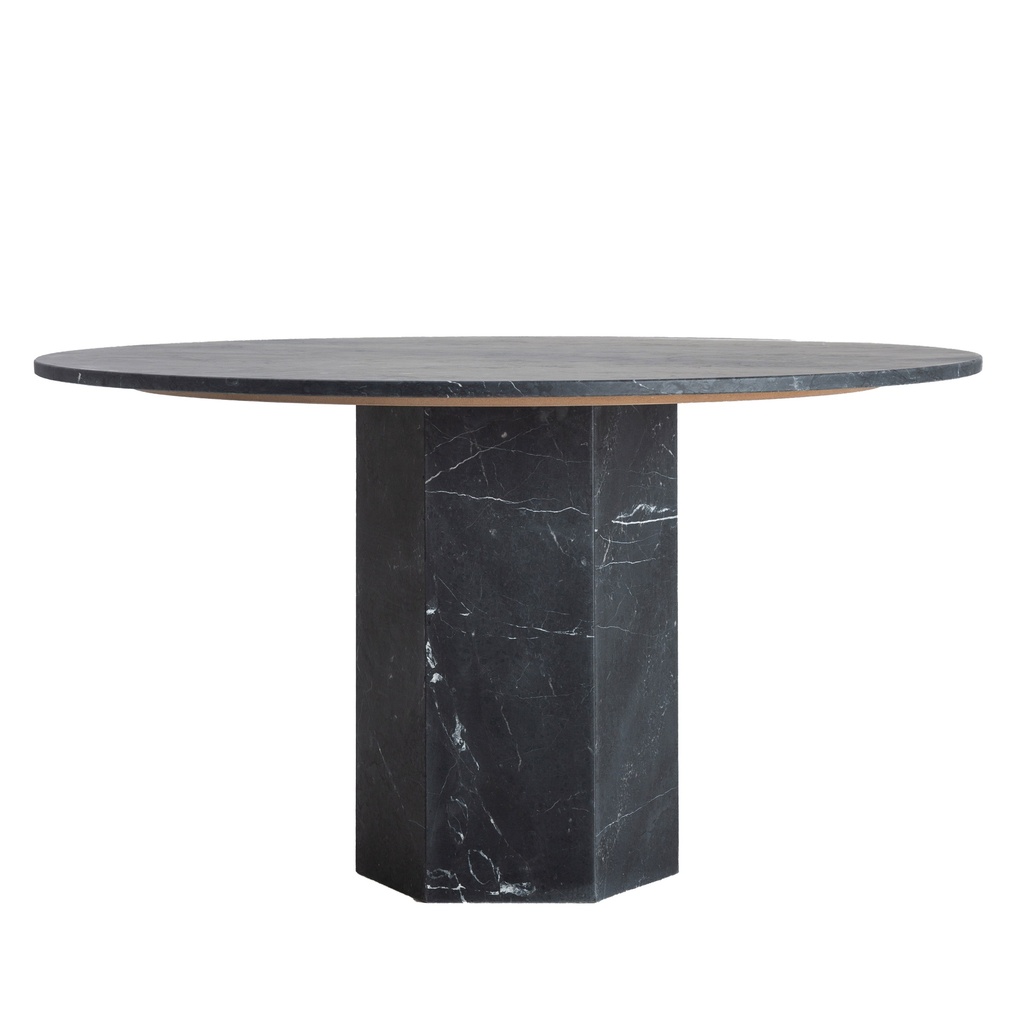 Black Marble Dining Table