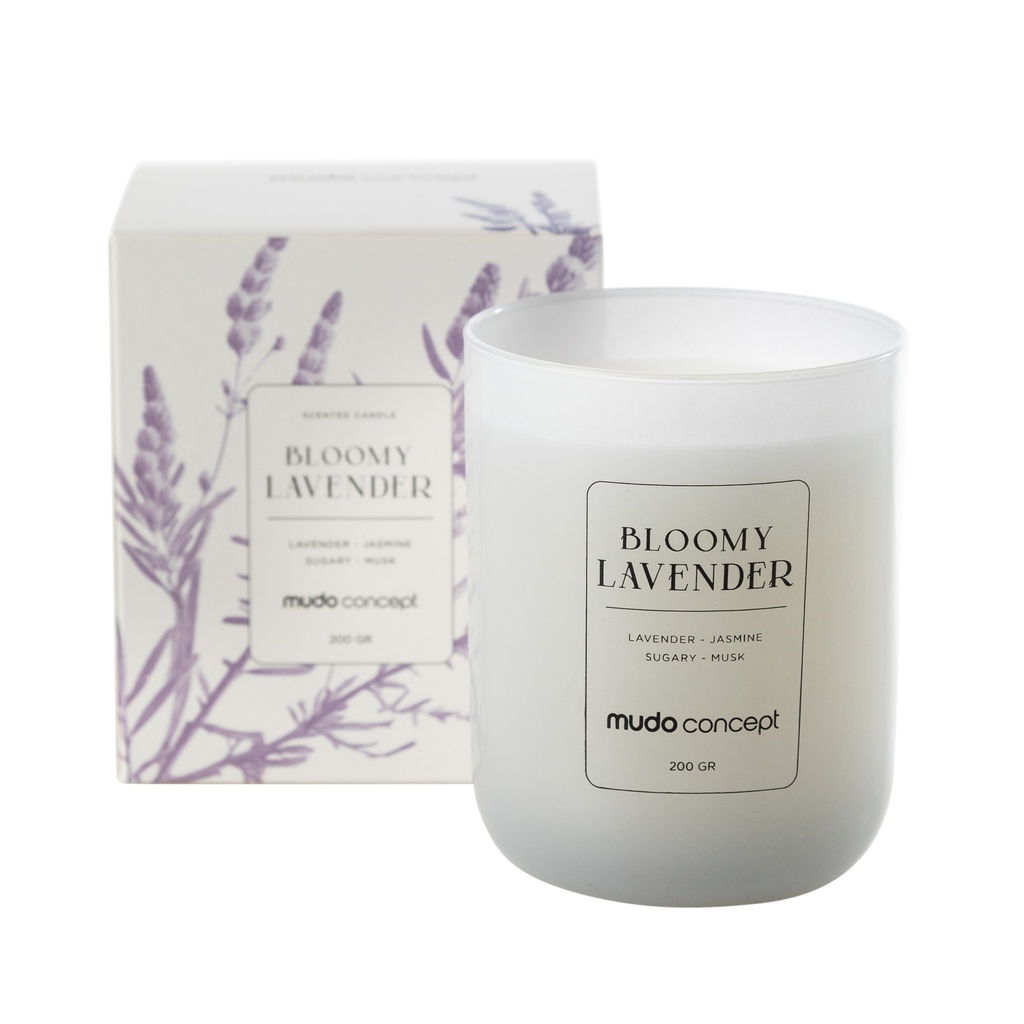 Bloomy Lavender Candle