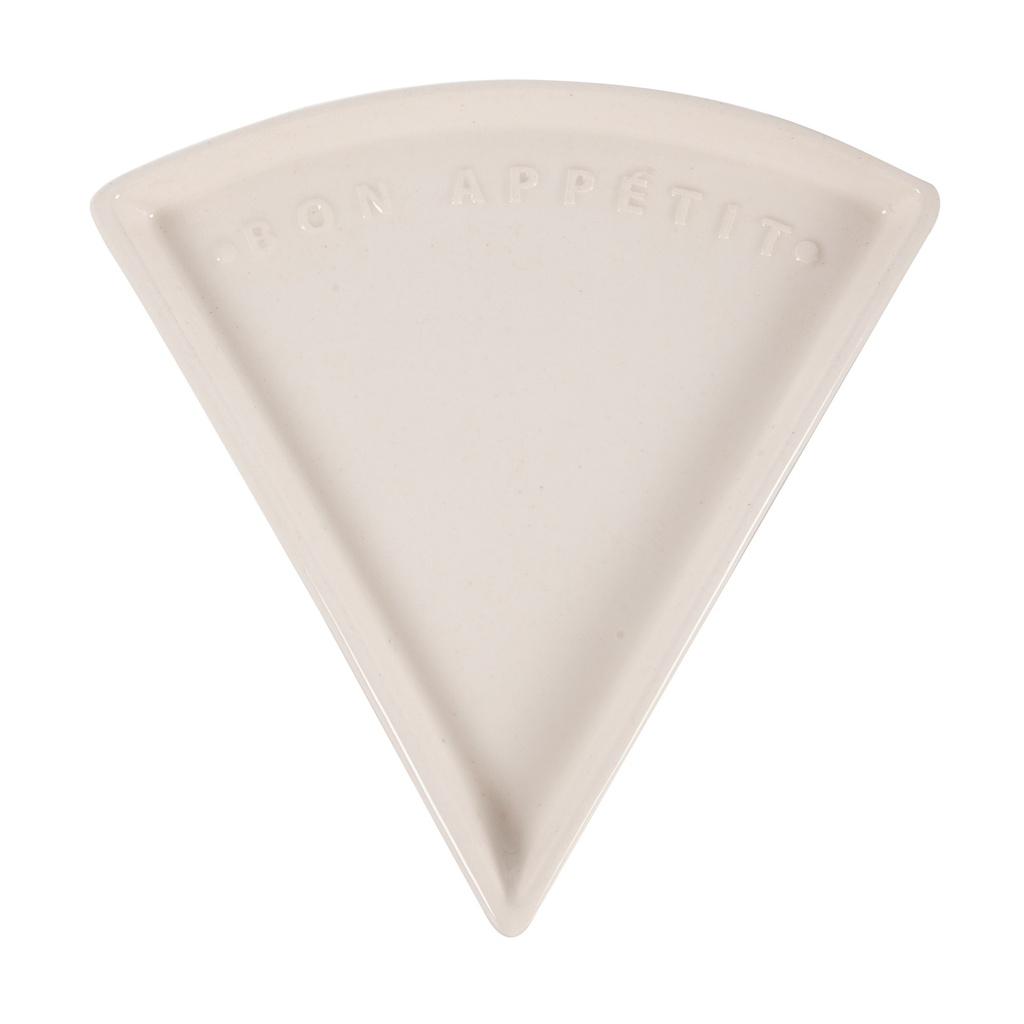 Bon Appétit Slice Pizza Plate 21X22 Cm