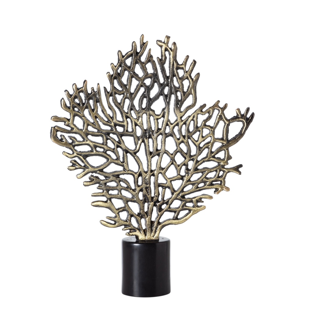 Buriti Marble Pedestal Object 35X32X10Cm