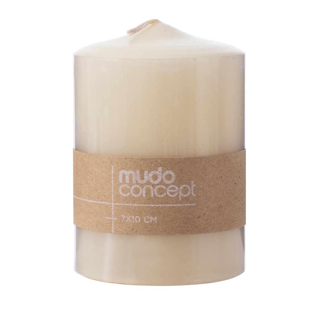 Candle Cream 7X10Cm