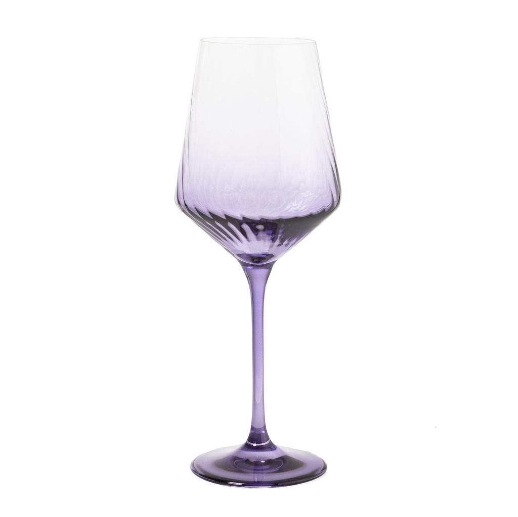 Capri Optic Glass Lilac