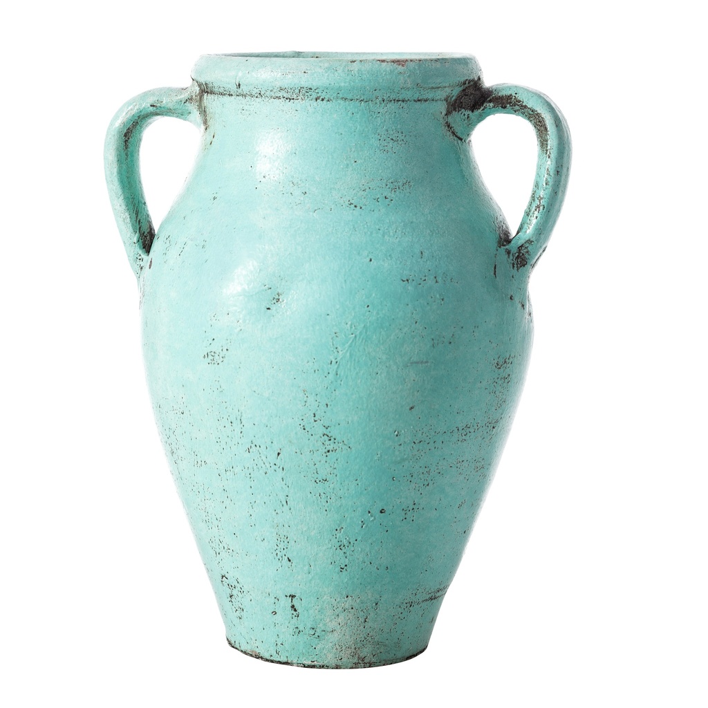 Corallo Vase Turquoise 22X30-31Cm