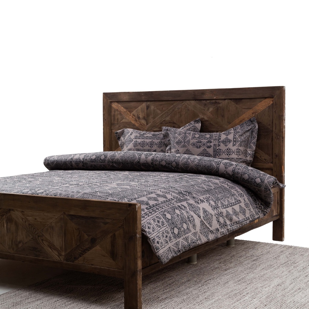 Cruz Duvet Cover Set Anthracite 200X220