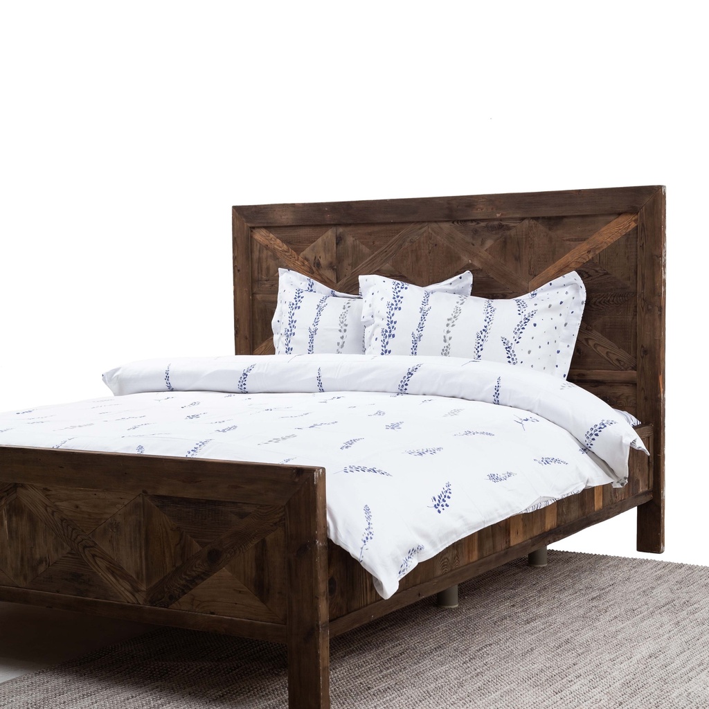 Cruz Duvet Cover Set White 200X220