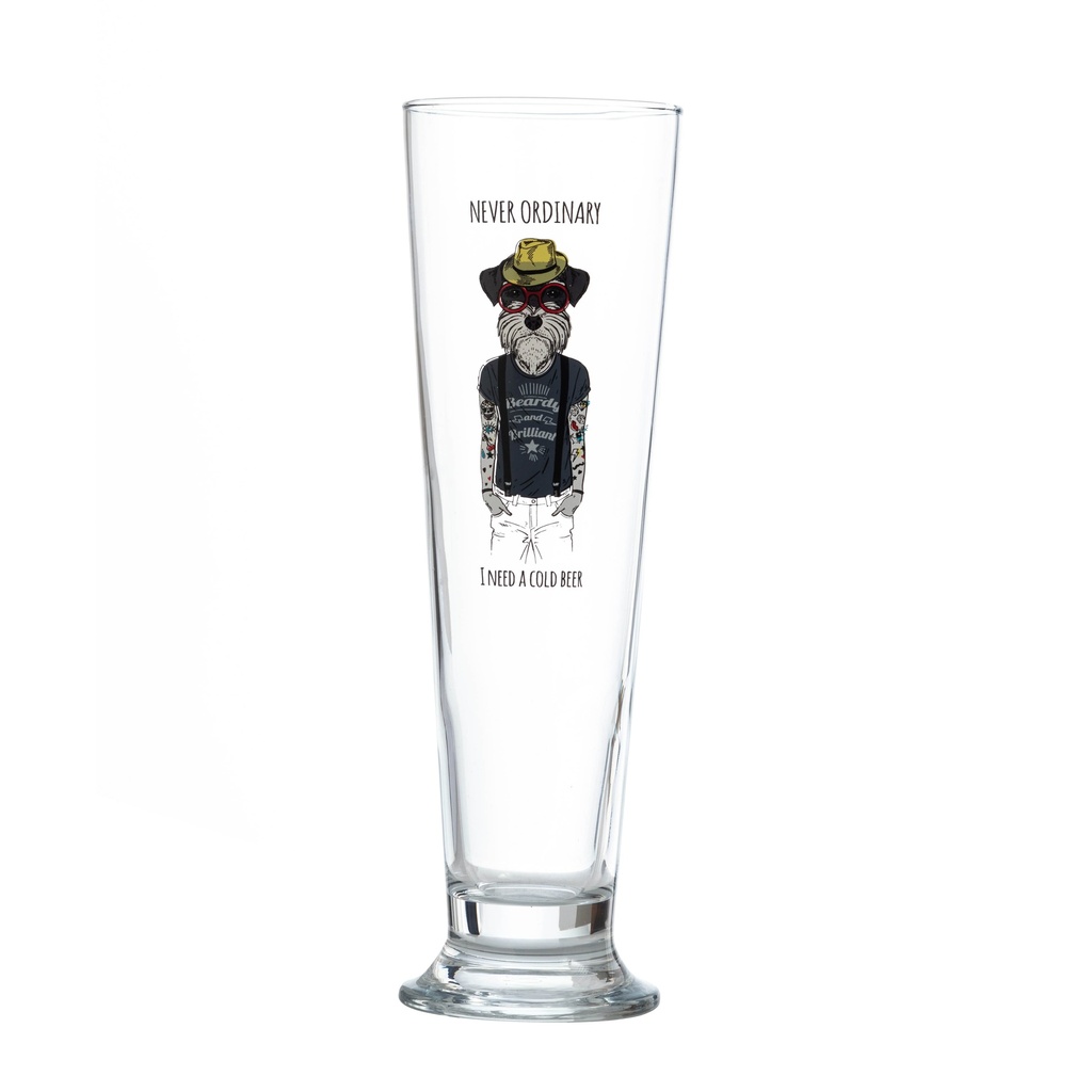 Dog Beer Glass 400 Cc