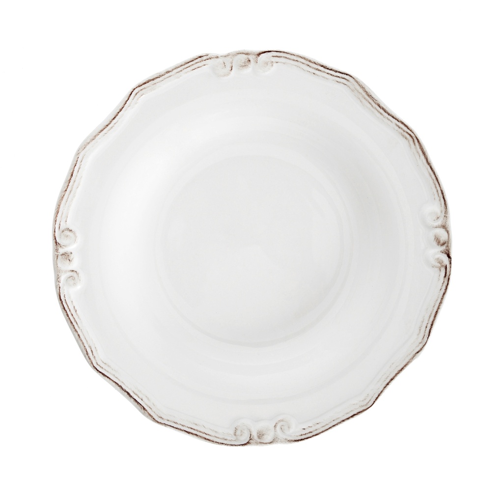 Ecru Soup Plate 22Cm