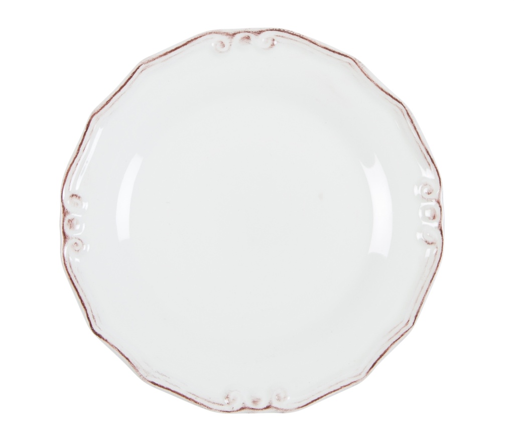 Ekru Service Plate 25 Cm