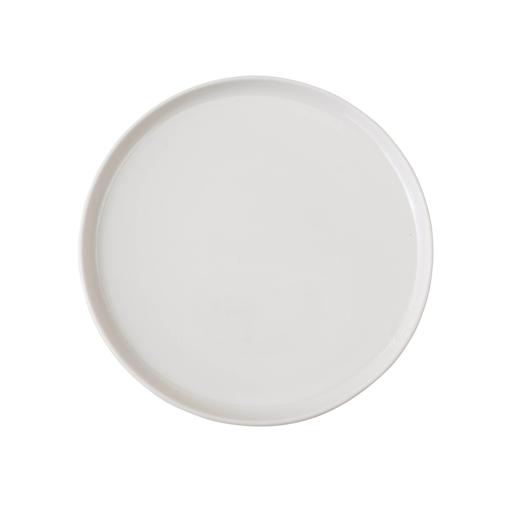 Ephesus White Cake Plate 20Cm