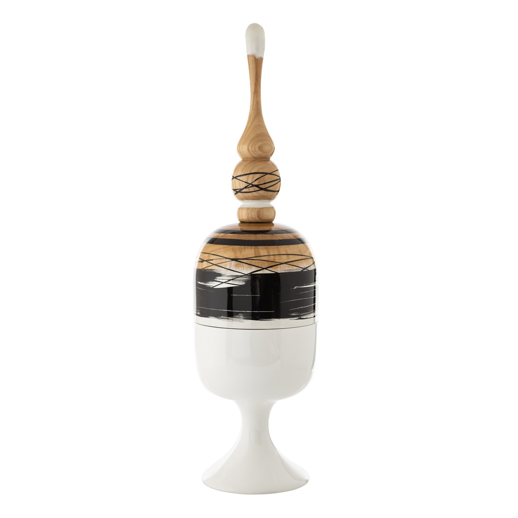 Estefany Handpainting Urn 25X24X76Cm