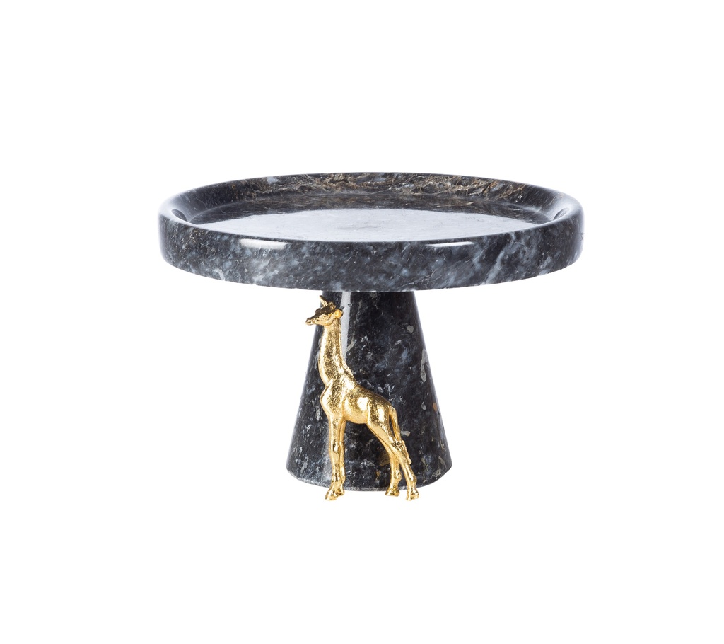 Giraffe Pedestal Decorative Cake Stand 25X12 Cm