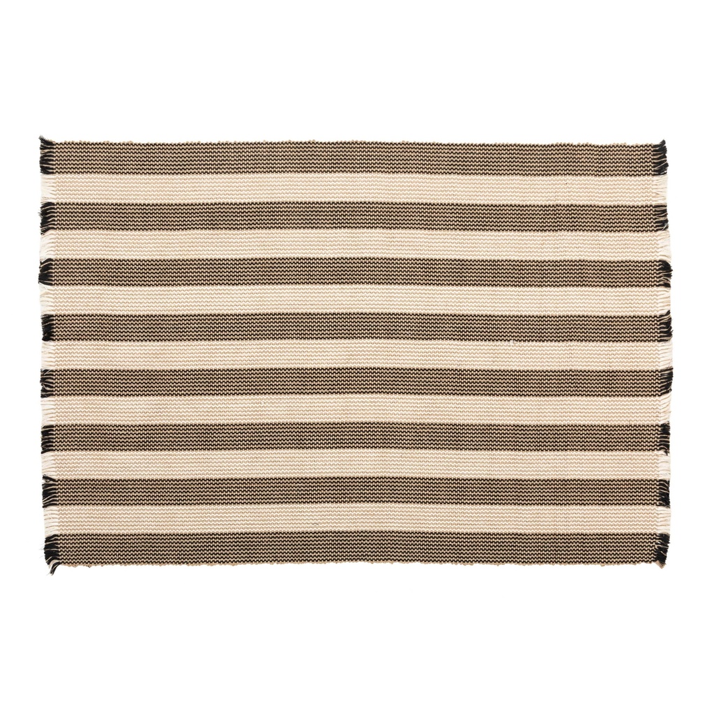 Glam Carpet Black - Beige 160X230Cm