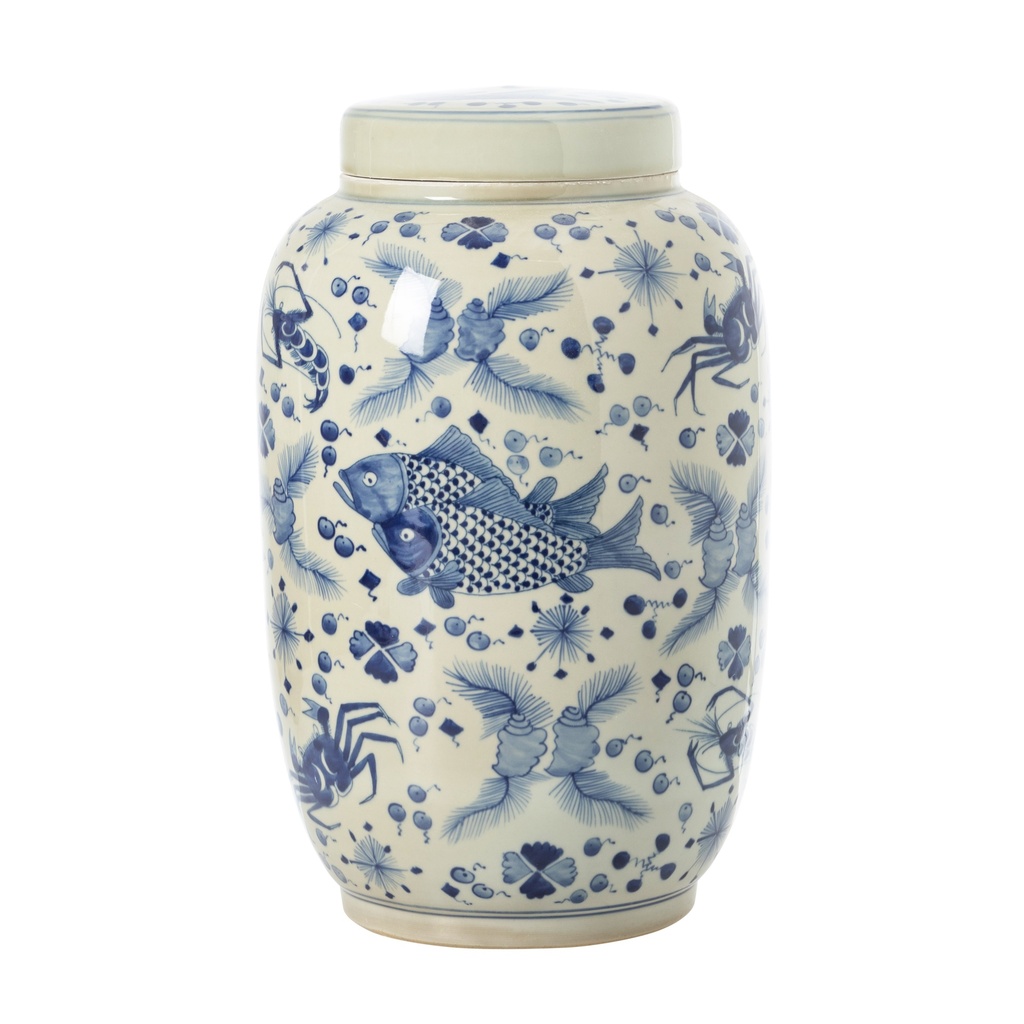 Haly Porcelain Urn 42Cm