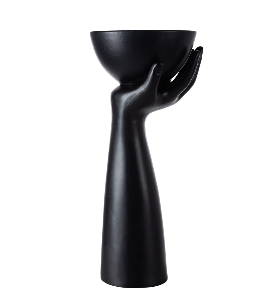 Jack'S Hand Black Object 27X27X61Cm
