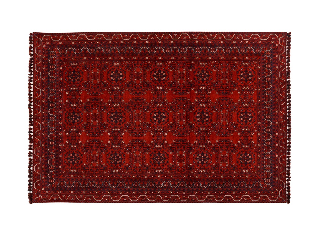 Jina Bold Carpet Red Navy Blue 160X230