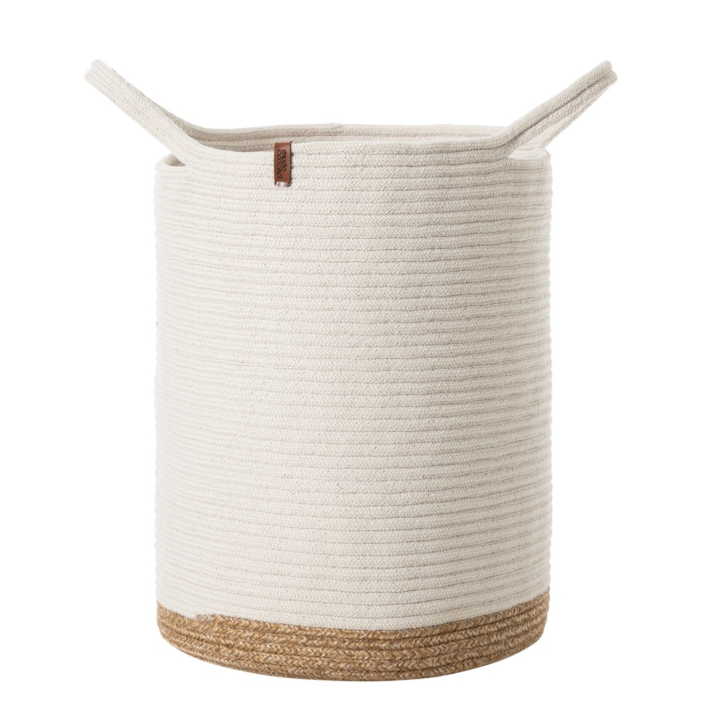 Joy Laundry Basket White 35X45