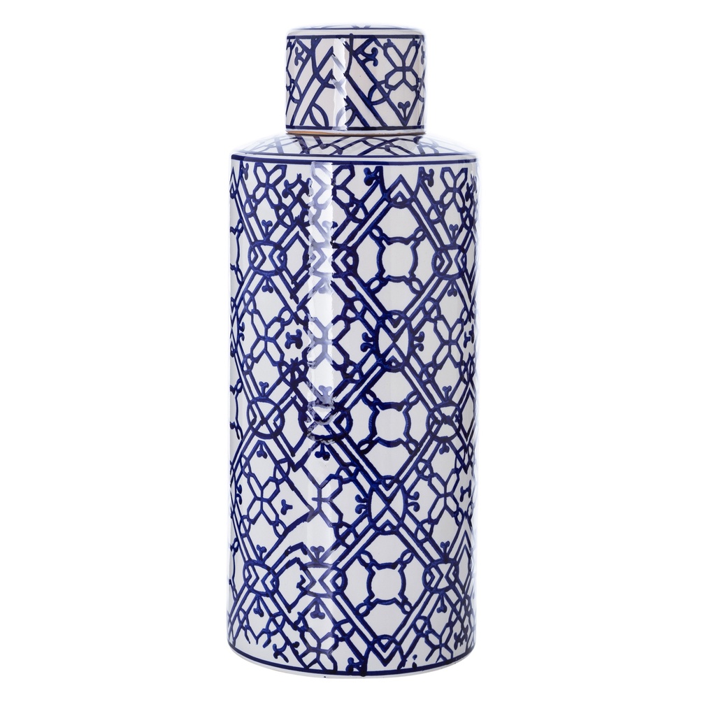 Lenora Ceramic Urn 18X43Cm