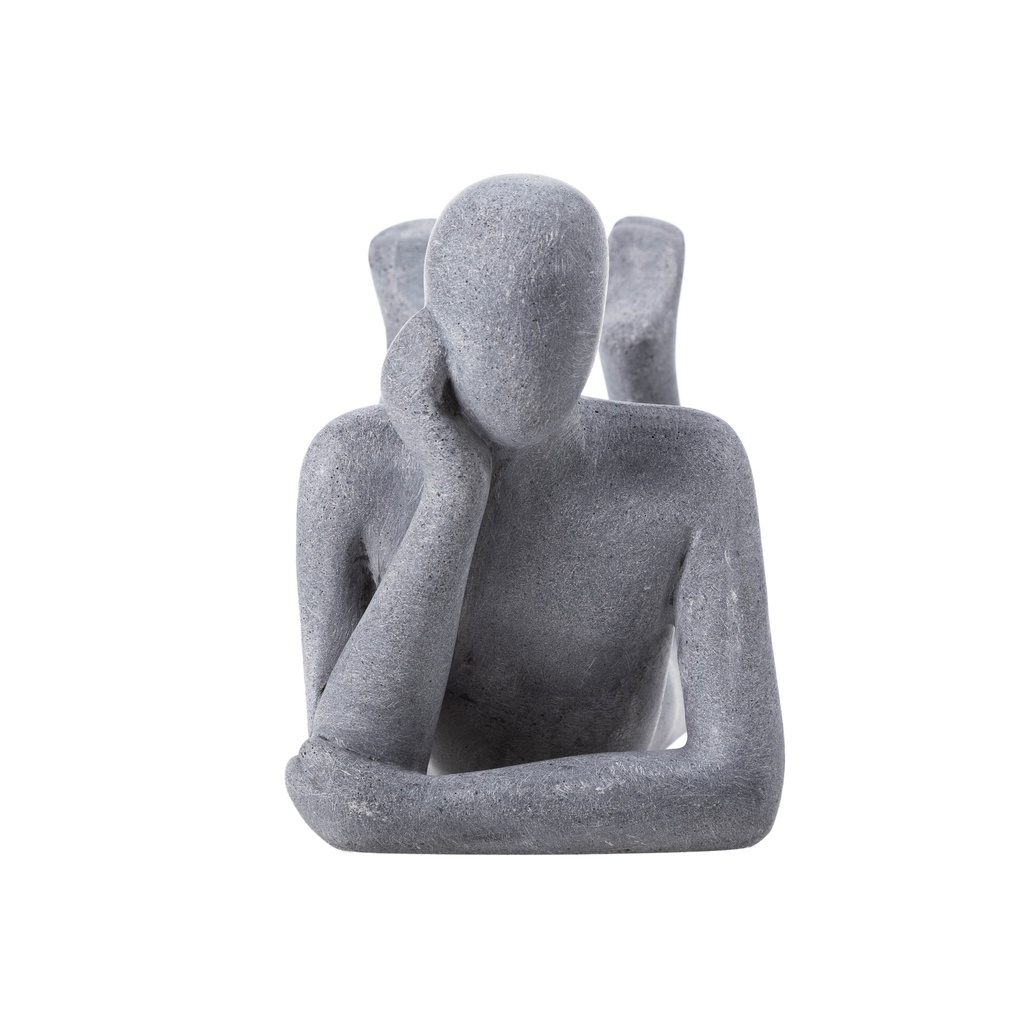 Lying Man Object 31X14X19Cm