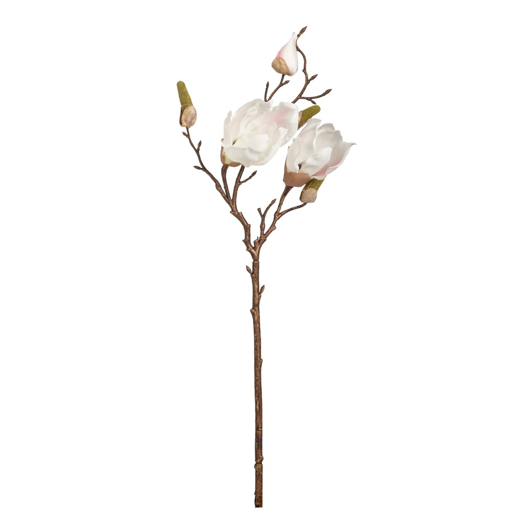 Magnolia Flower White 51Cm