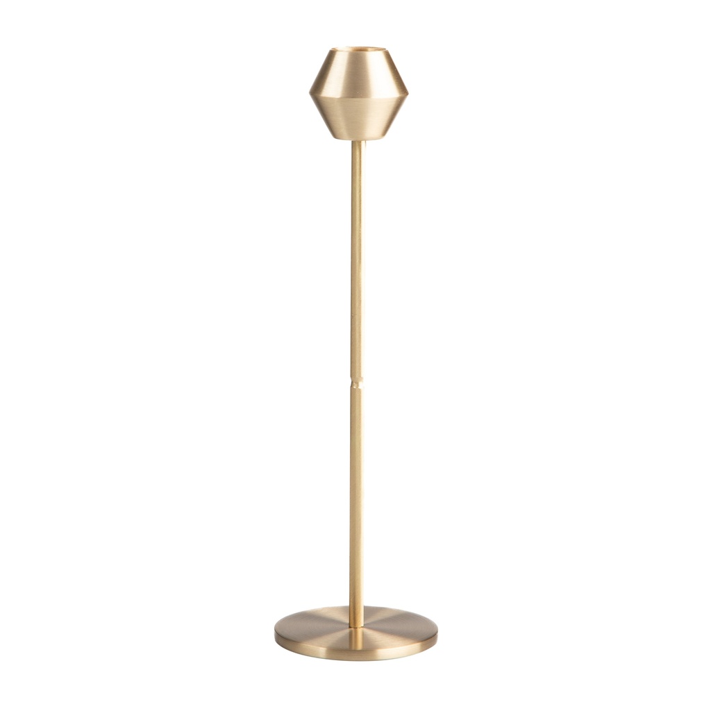 Mindy Brass Candle Holder 24 Cm