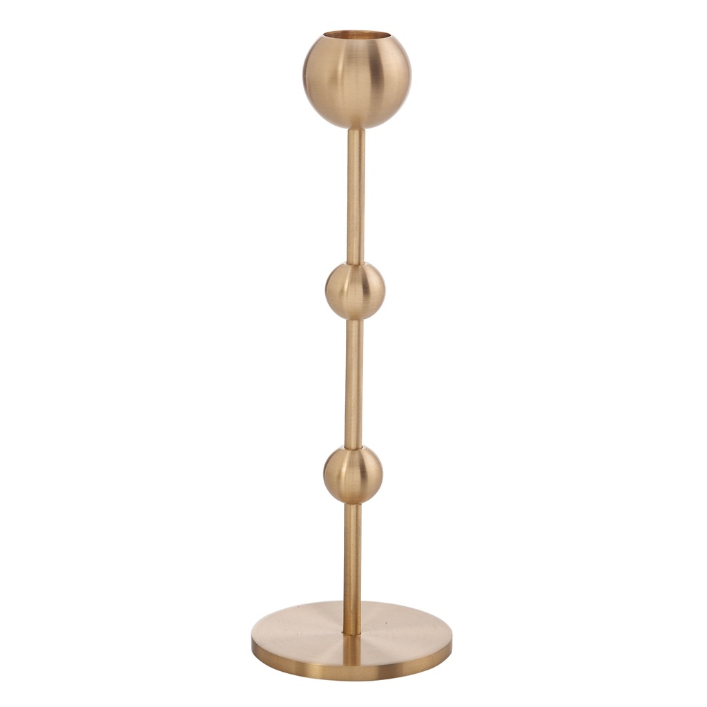 Moleyn Brass Candle Holder 19Cm