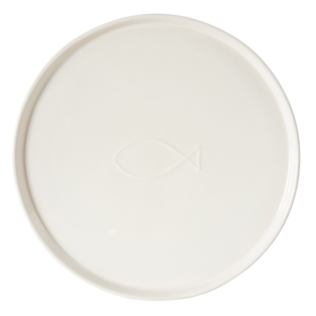 New York Cake Plate - Blue 21Cm