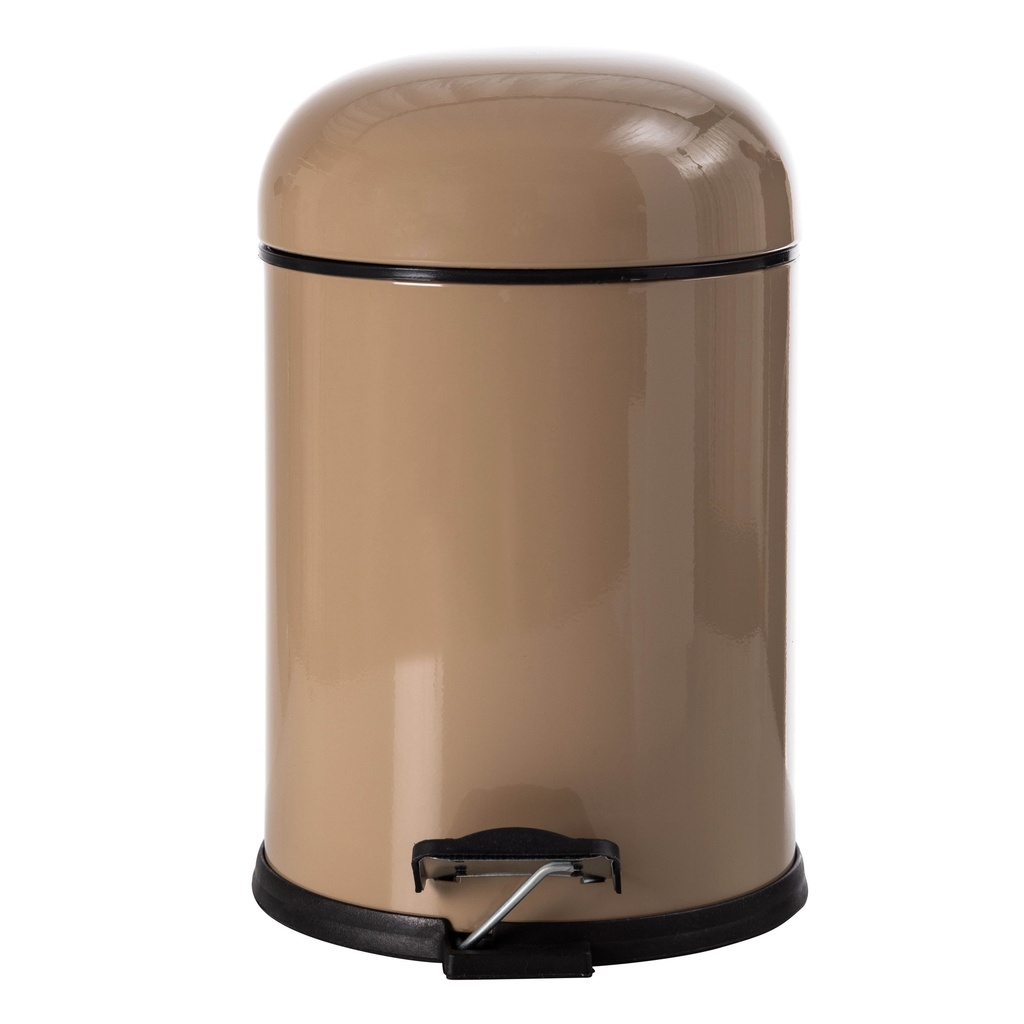 Pedalled Bon Lid Bin Light Brown 5L