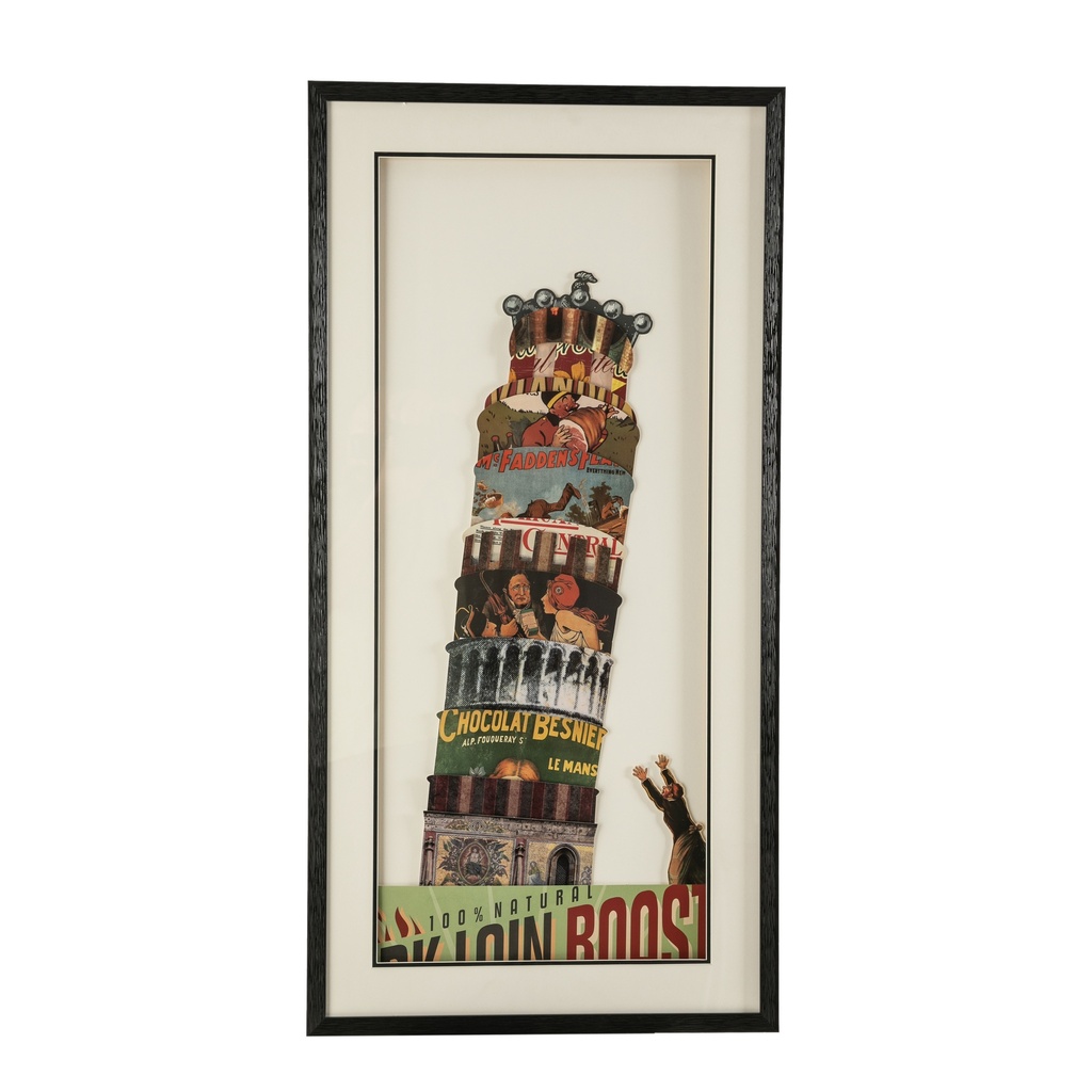 Pisa Frame Wall Art 50X100 Cm