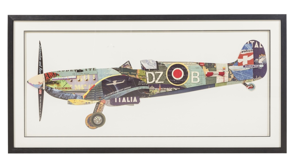 Plane Wall Art 130X65 Cm