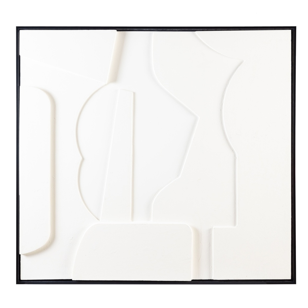 Pure Embossed Oil Painting Wall Art 130X145Cm