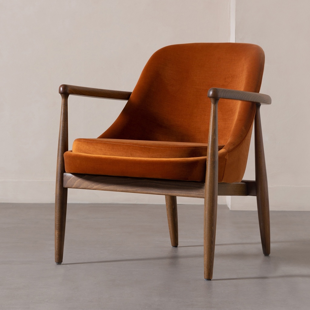 Rea Neo Armchair Brick Red