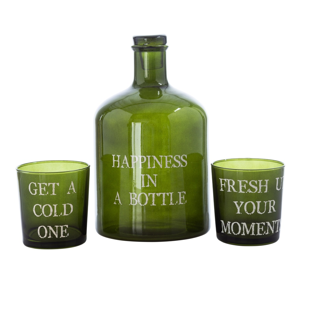 Retro Drink Set - Green