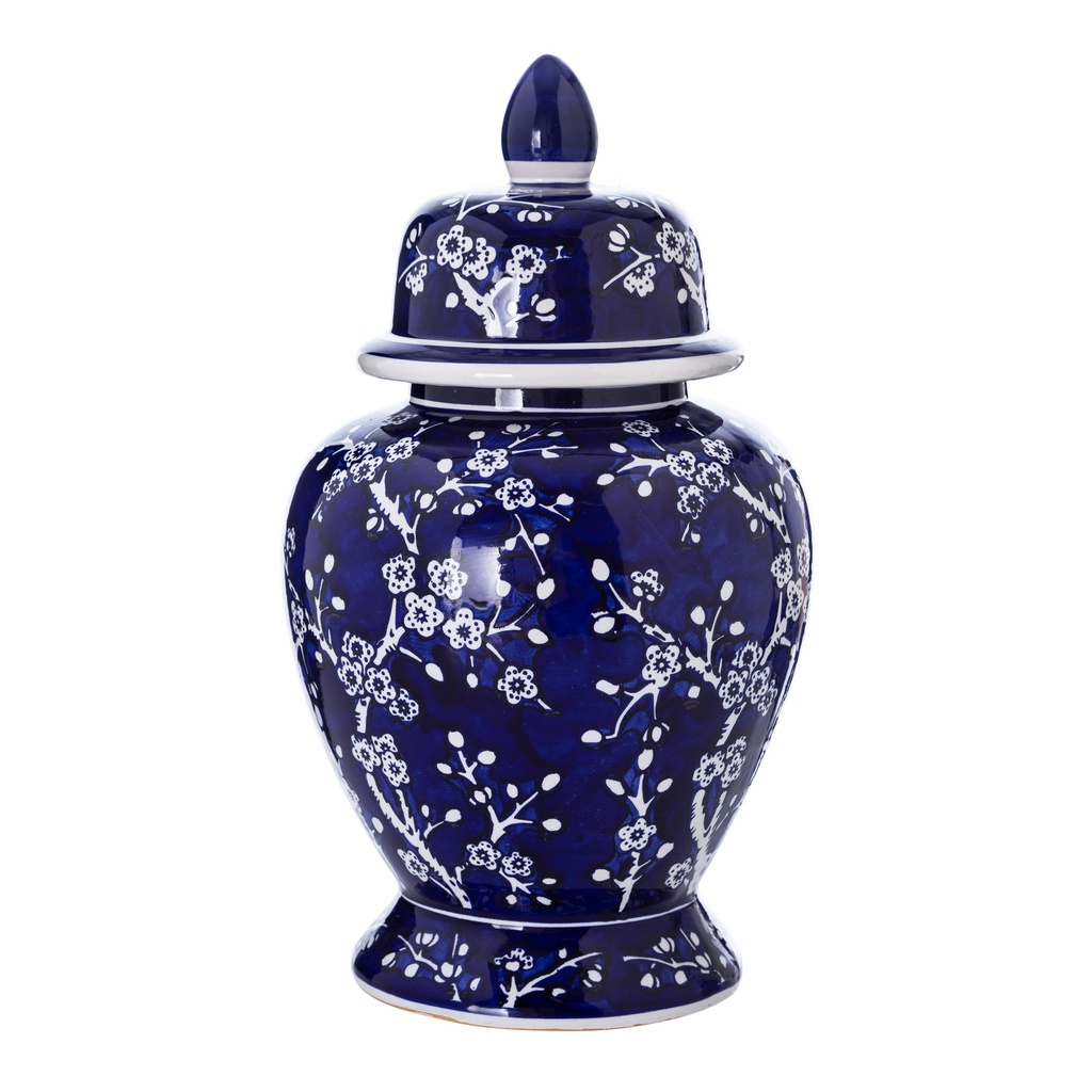 Ruby Ceramic Urn 24X44Cm