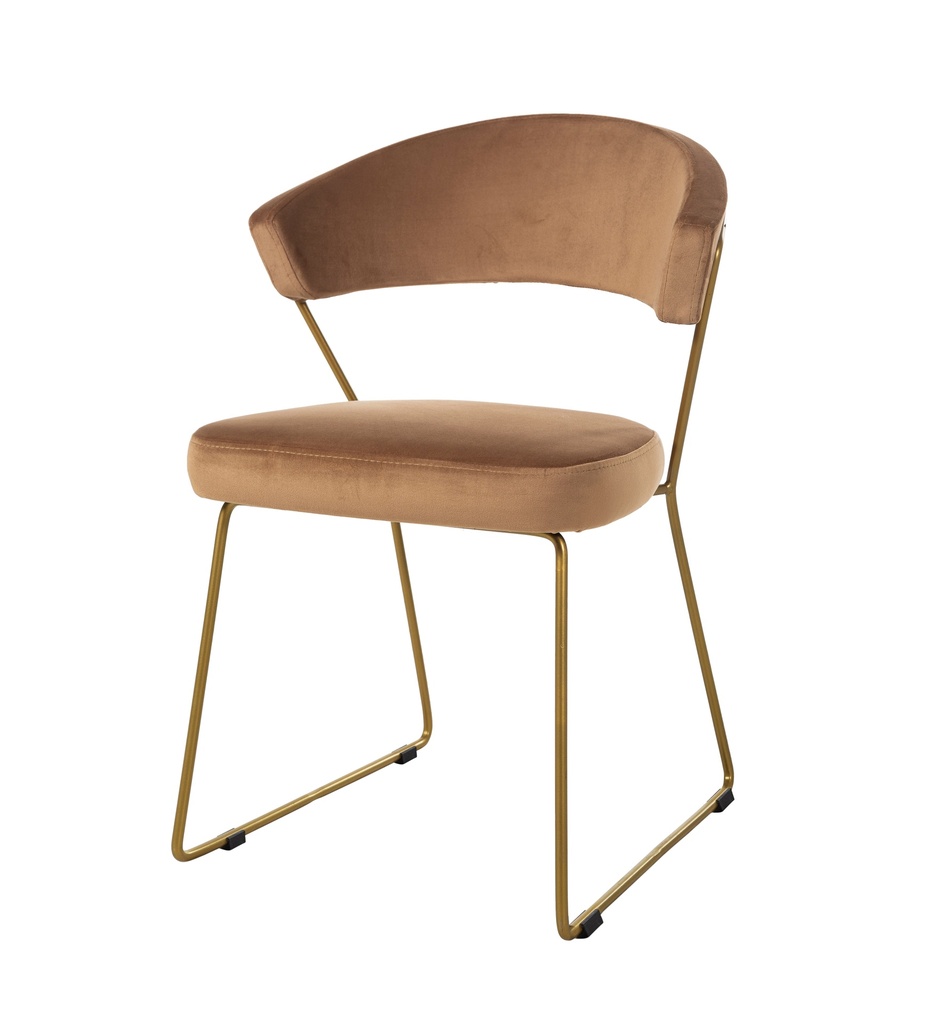Santorini Dining Chair Light Brown