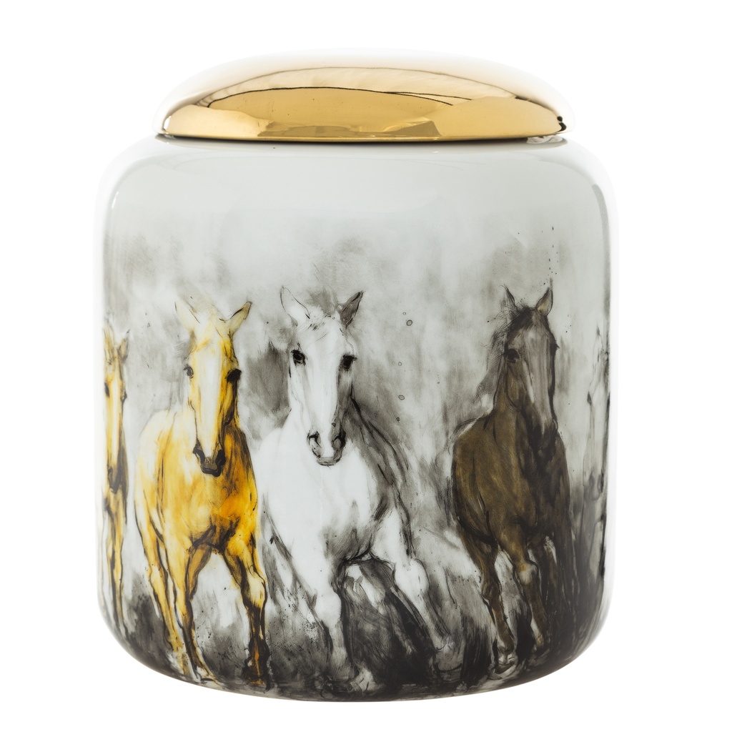 Selena Porcelain Urn 20X25Cm