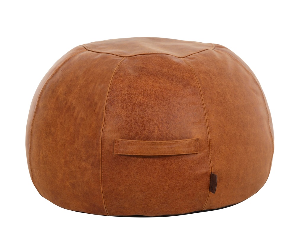Taboo Leather Puff Brown
