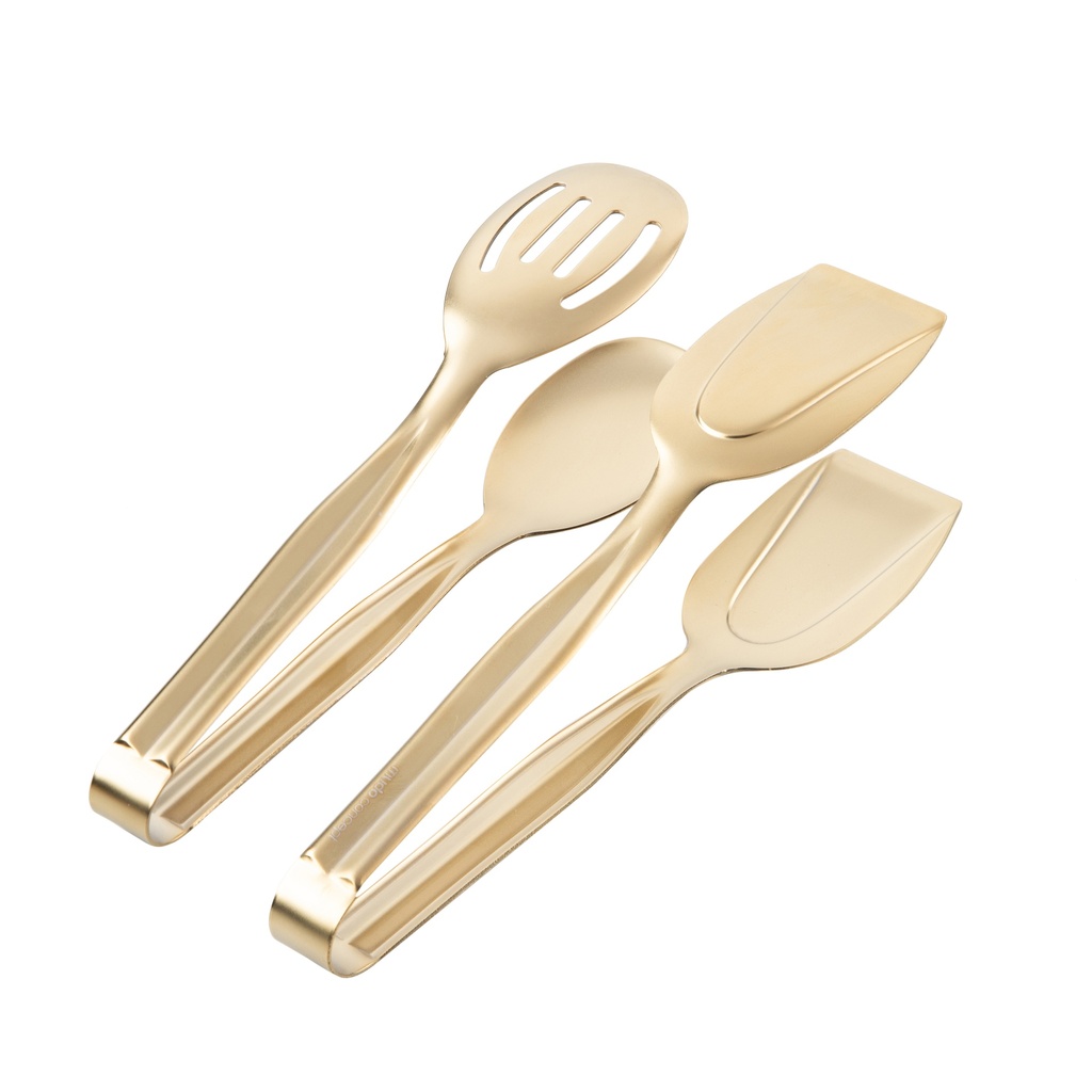 Tong Set Mat Gold 2 Pcs.
