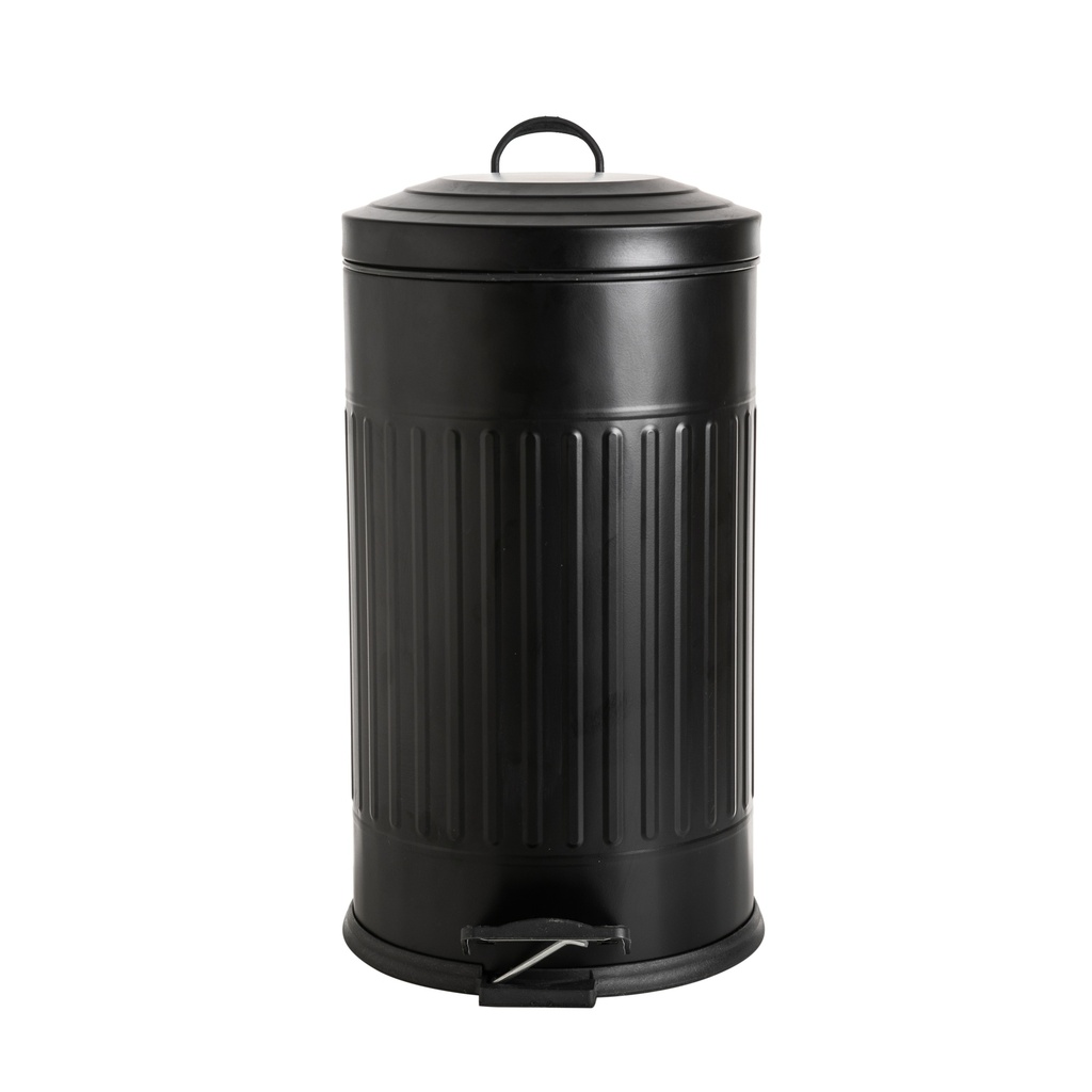 Trash Can Vintage Black - 16 Lt