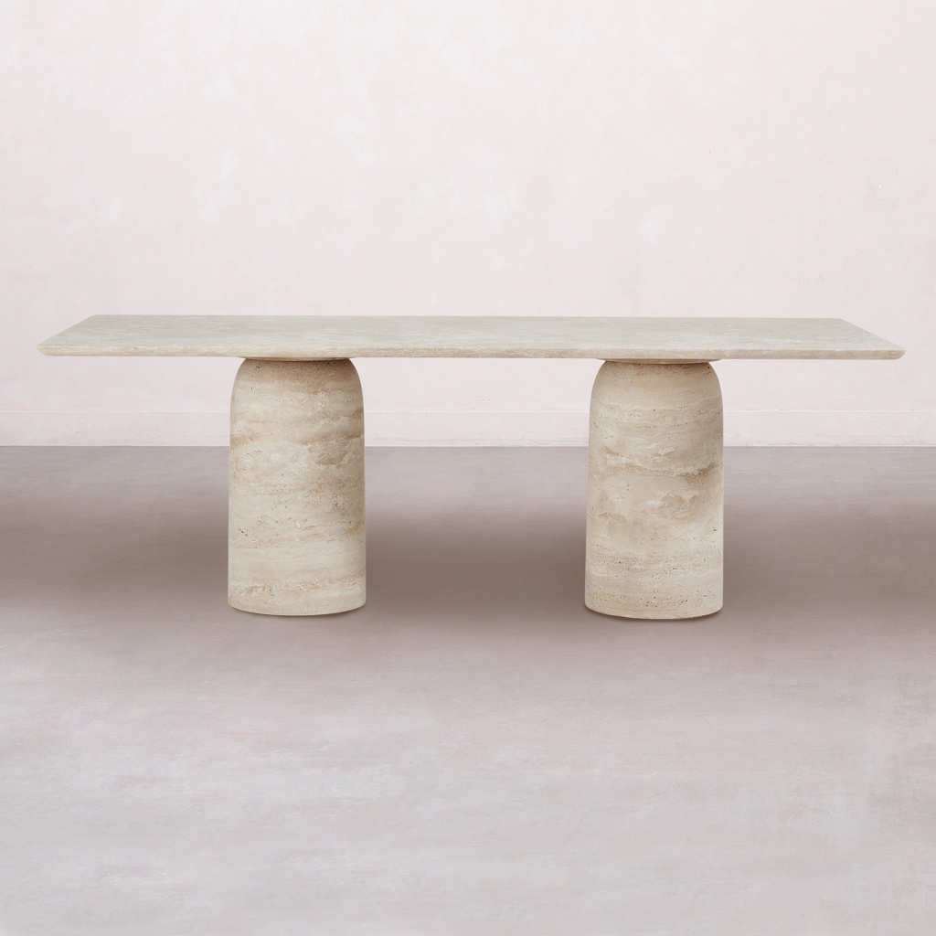 Traverten Dining Table 220X100