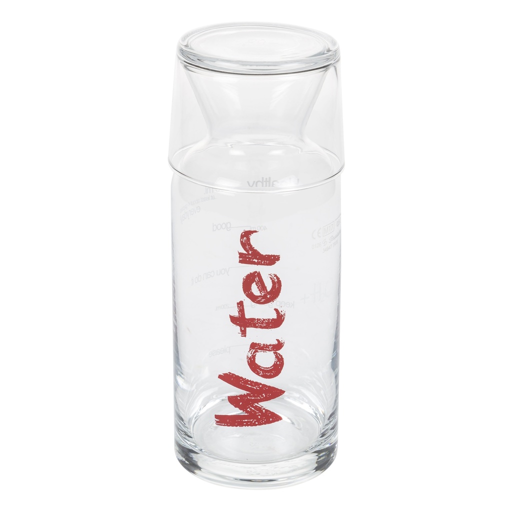 Water Bedside Jug 700Ml - Red