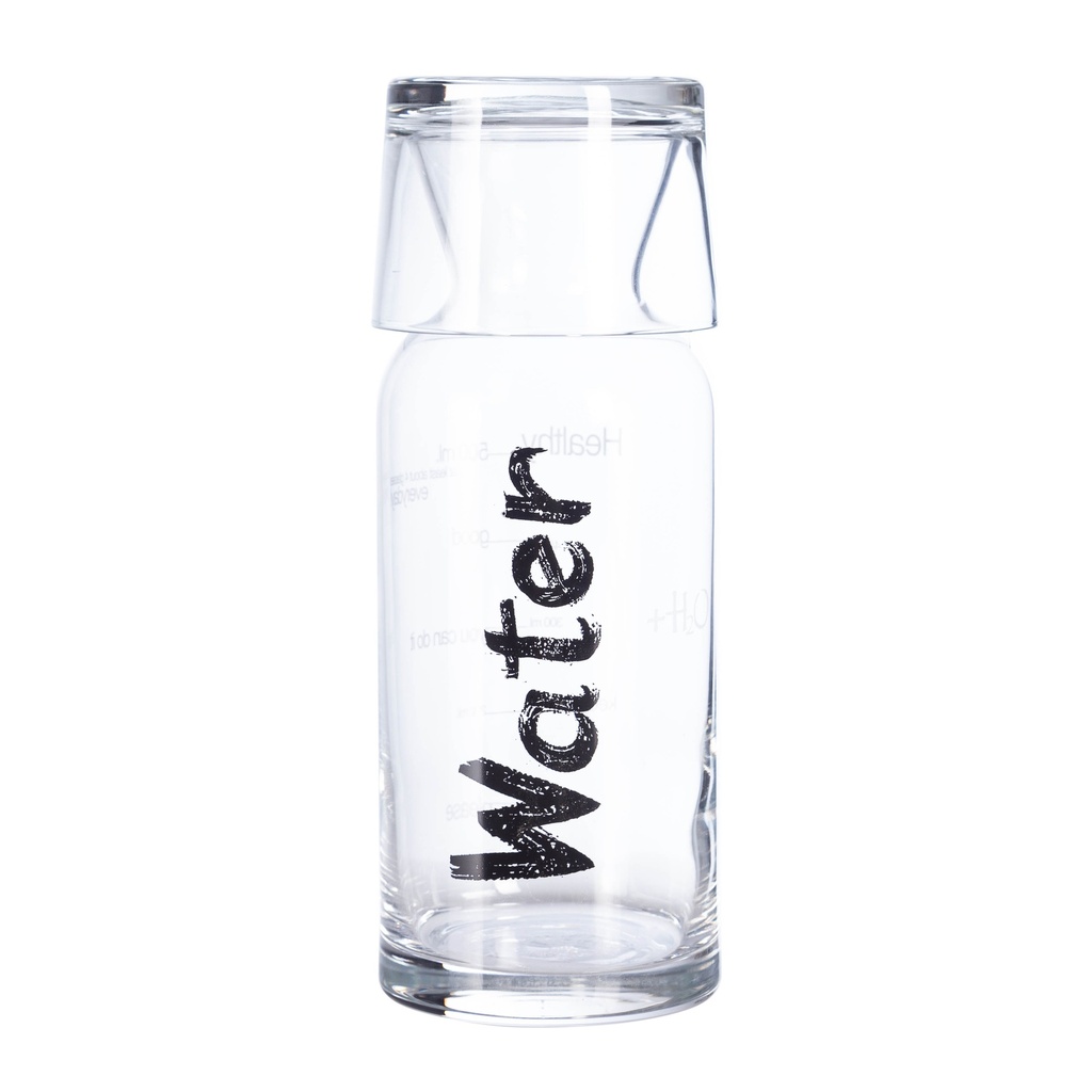 Water Bedside Jug 700Ml Black